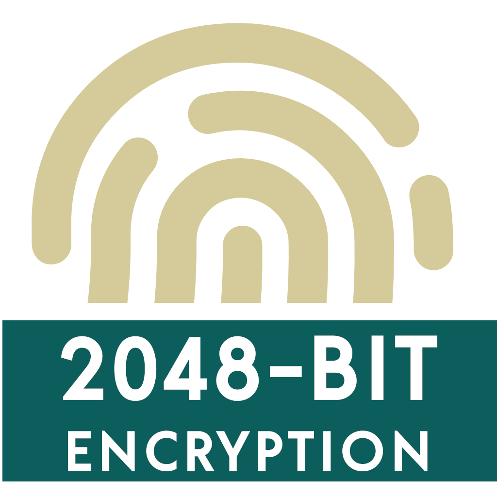 2048-bit Encryption logo